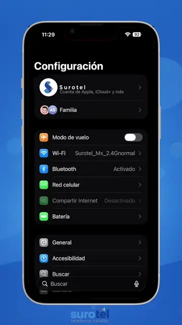 Vista del tutorial: Instala tu eSIM en iPhone