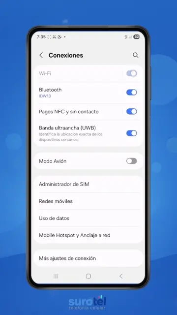 Vista del tutorial: Usa una segunda eSIM en Android